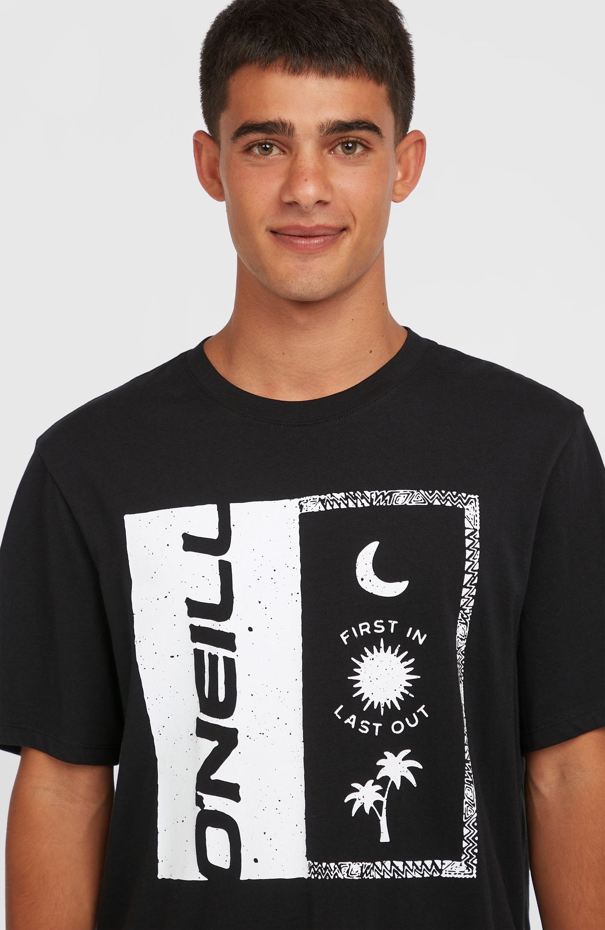 T-shirt Front Print | Black Out
