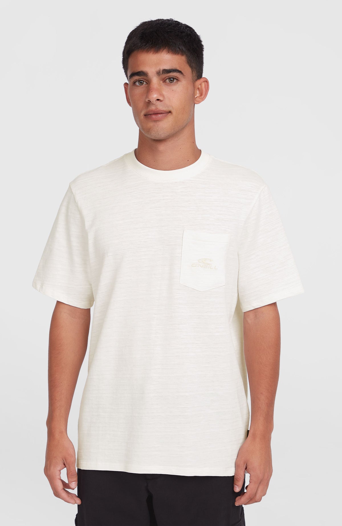T-shirt Slub Chest Pocket | Snow White