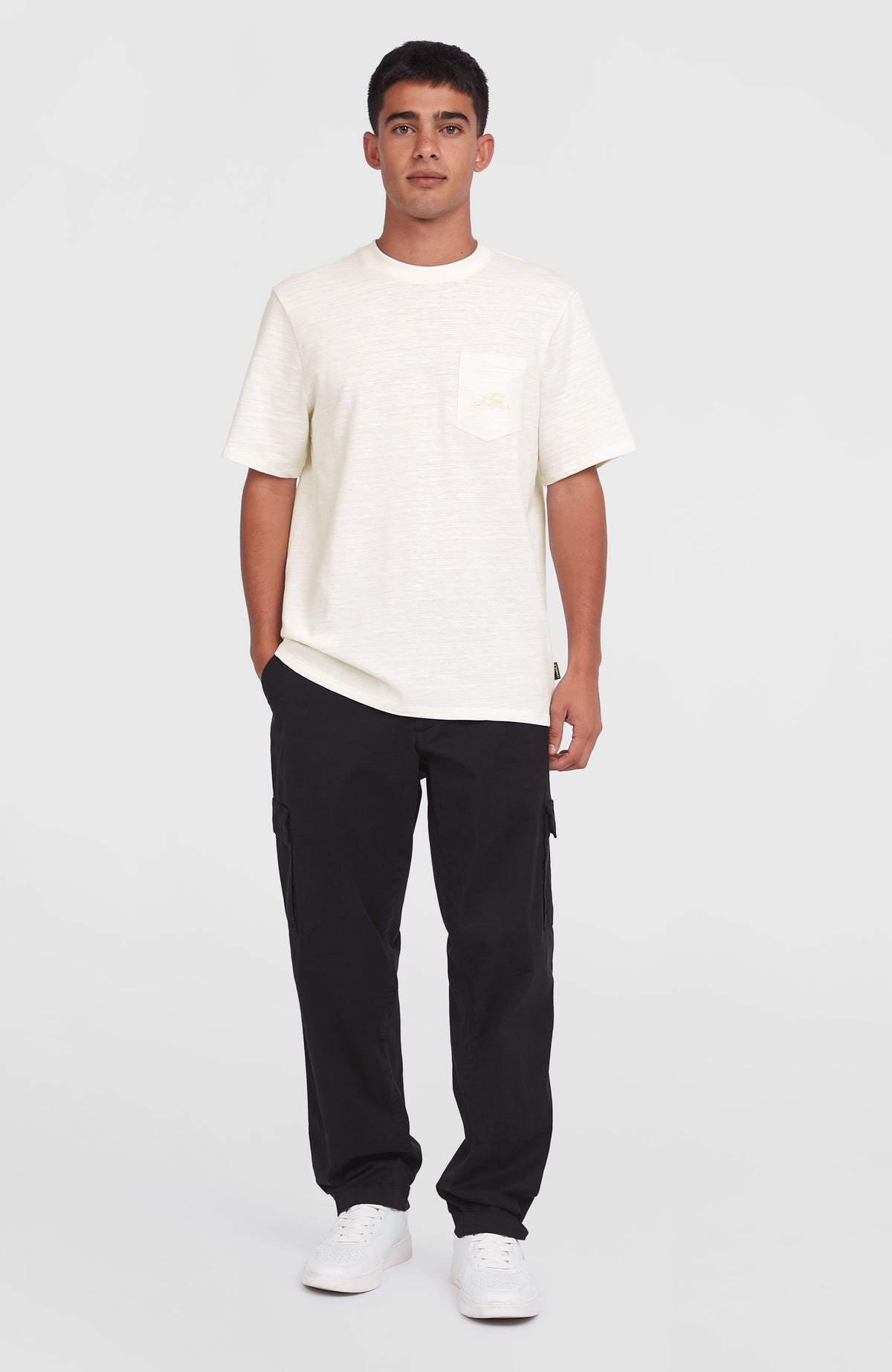 T-shirt Slub Chest Pocket | Snow White