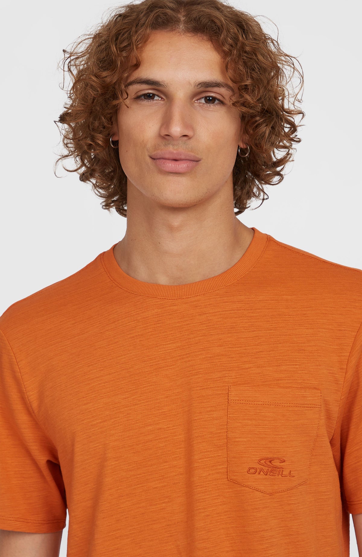 T-shirt Slub Chest Pocket | Cinnamon Stick
