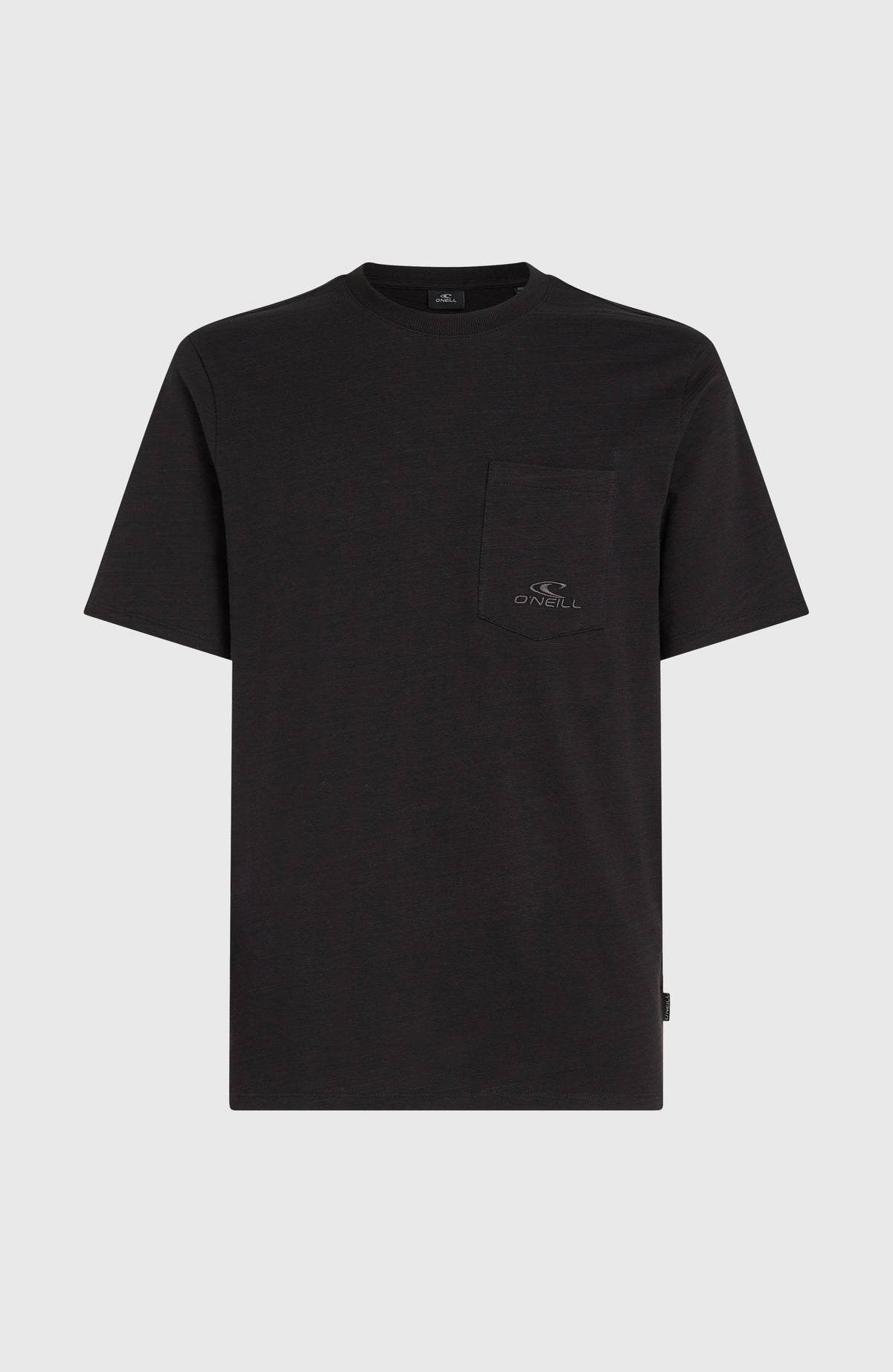 T-shirt Slub Chest Pocket | Black Out