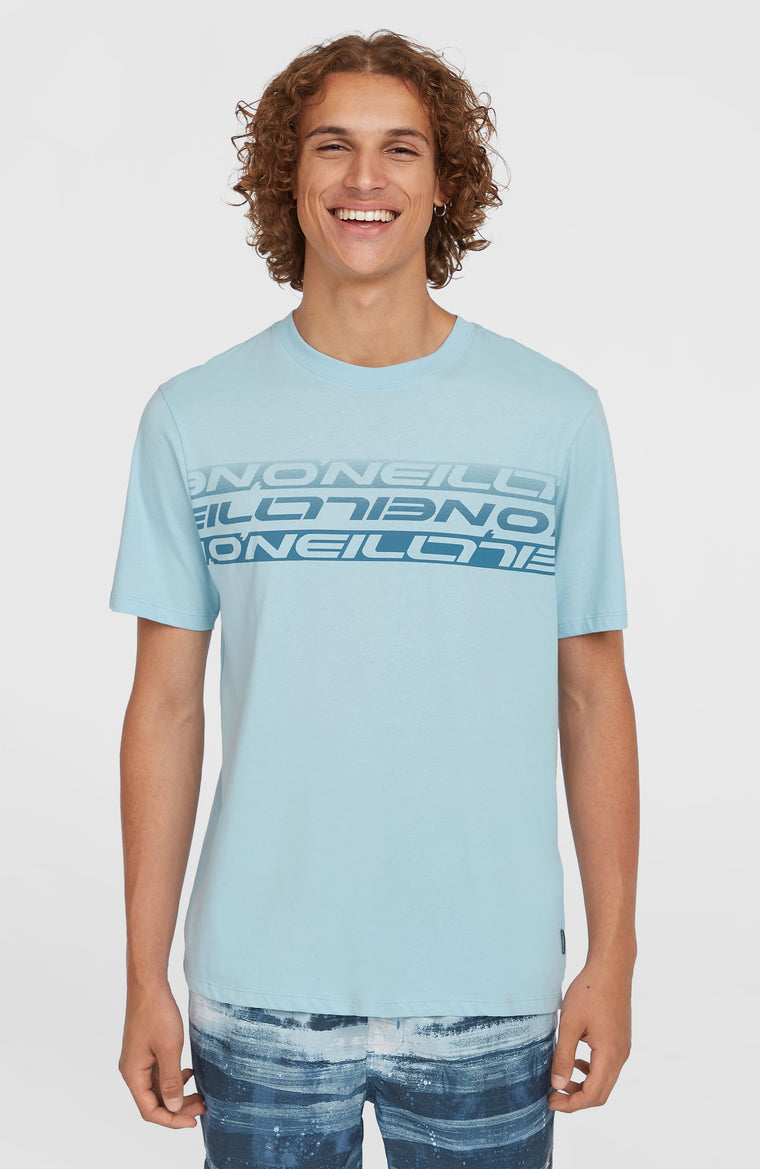 T-shirt Stripe | Morning Glory T-shirt Stripe | Morning Glory