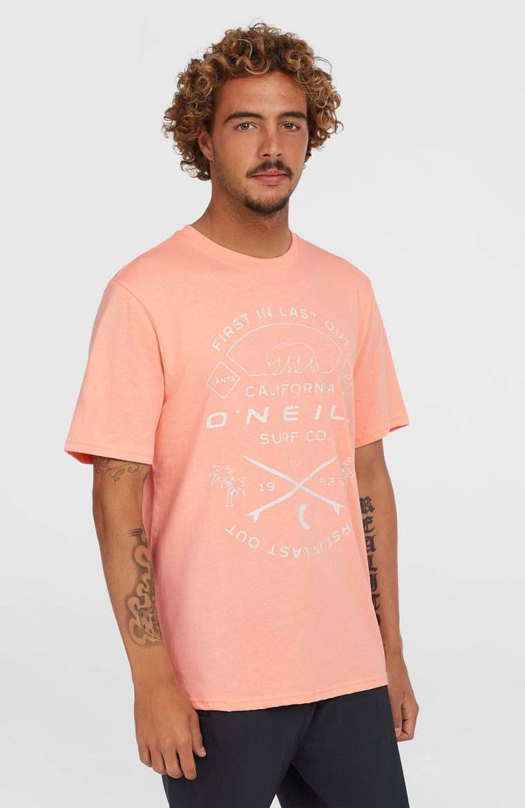 T-shirt Jack O'Neill Muir | Coral Pop T-shirt Jack O'Neill Muir | Coral Pop