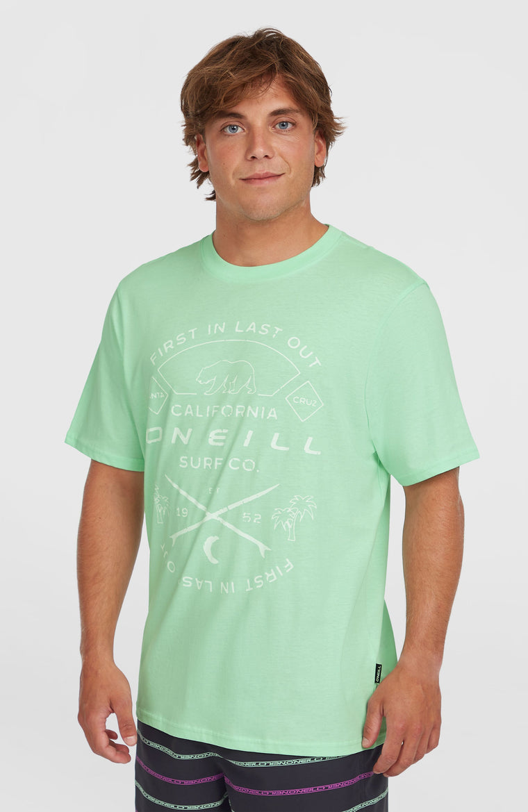T-shirt Jack O'Neill Muir | Mildrew Mint T-shirt Jack O'Neill Muir | Mildrew Mint