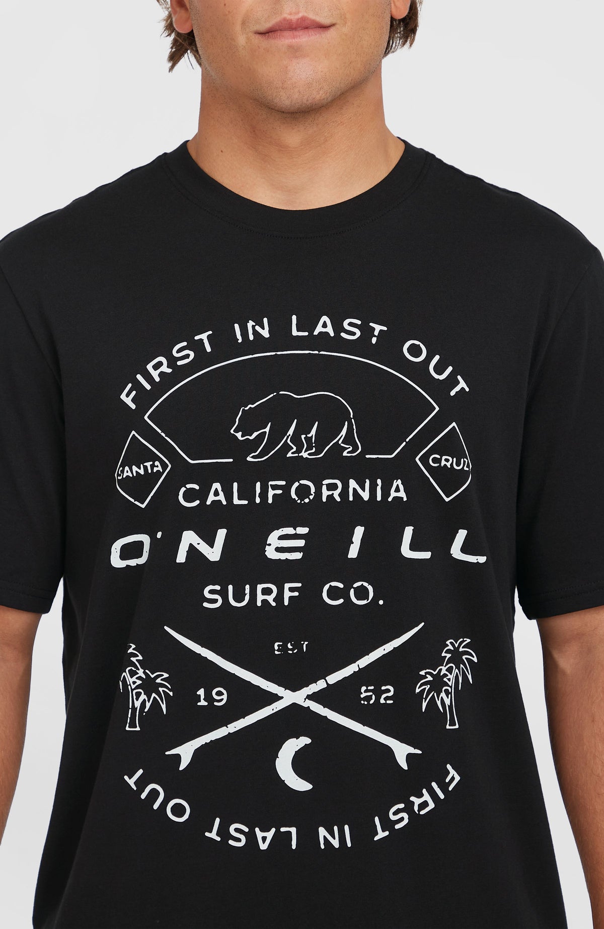 T-shirt Jack O'Neill Muir | Black Out