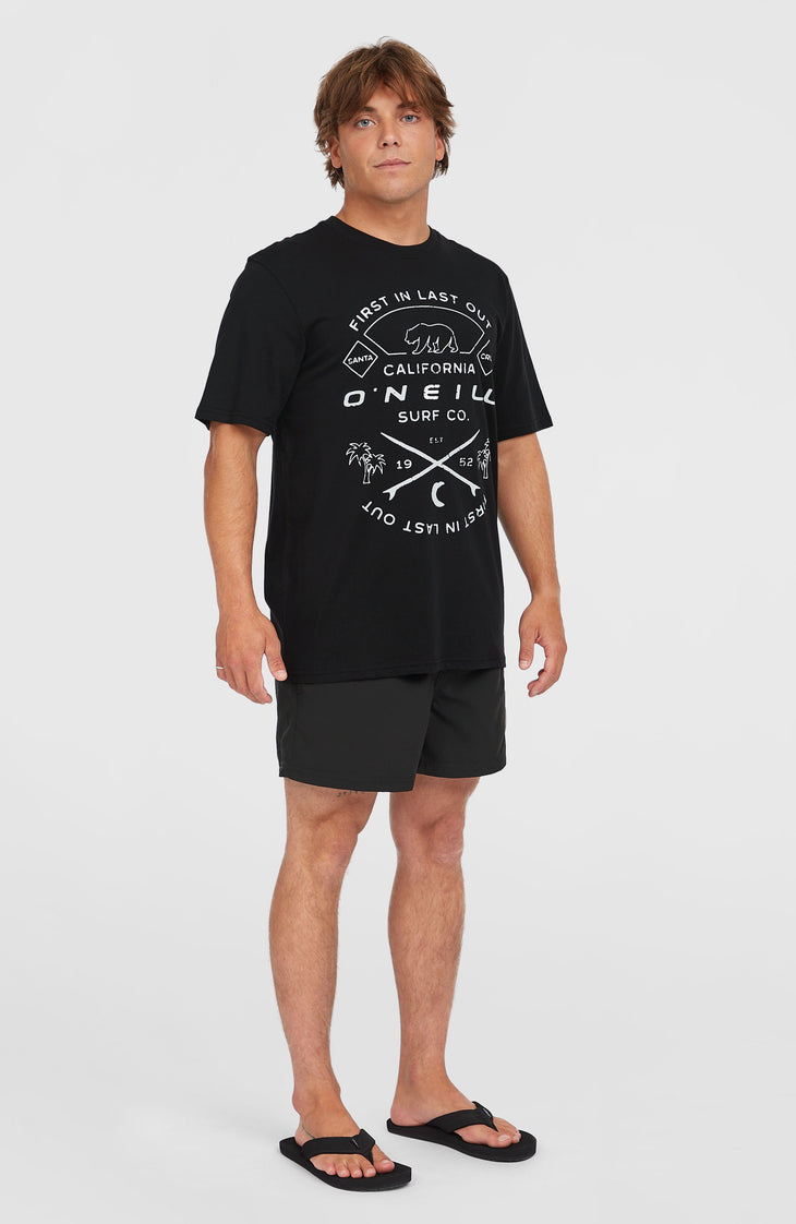 T-shirt Jack O'Neill Muir | Black Out
