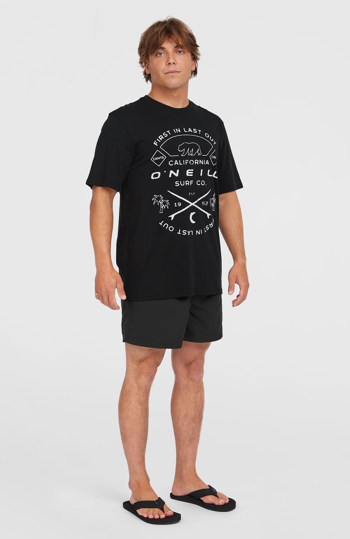 T-shirt Jack O'Neill Muir | Black Out
