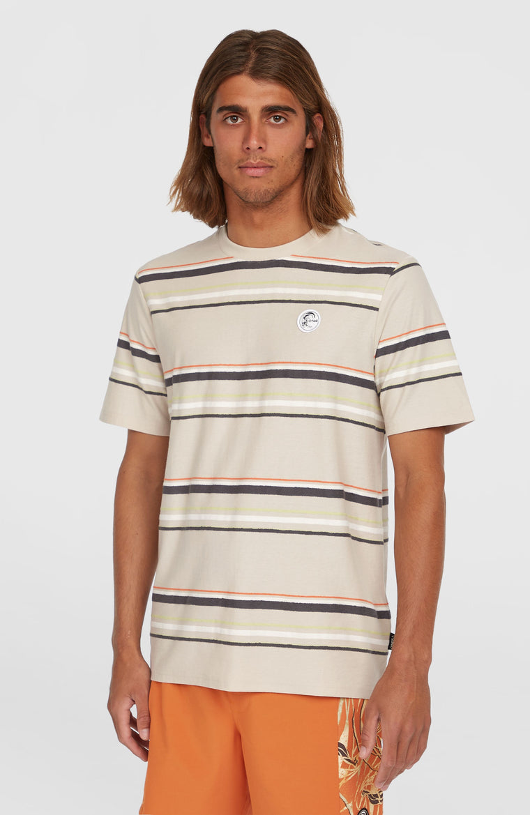 T-shirt O'Riginals Stripe | Beige Originals Retro Stripe T-shirt O'Riginals Stripe | Beige Originals Retro Stripe