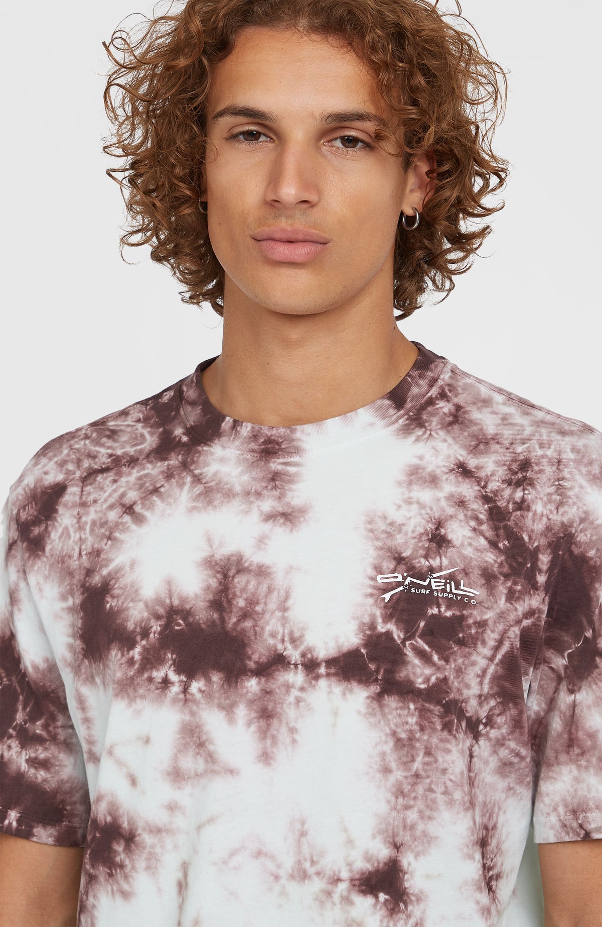 T-shirt Tie Dye Graphic | Purple Tie Dye Print