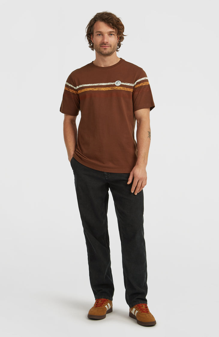 T-shirt O'Riginals Stripe | Hazel Spice