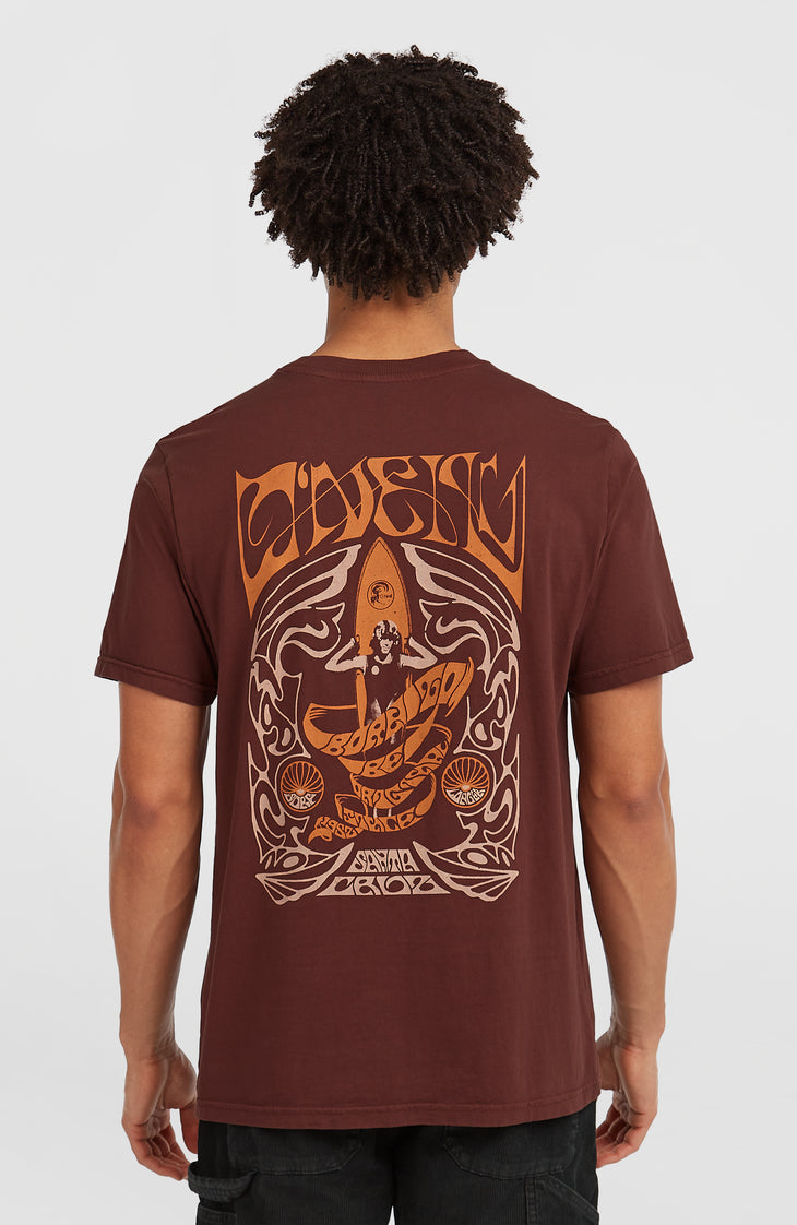 T-shirt O'Riginals Retro Back-Print | Hazel Spice