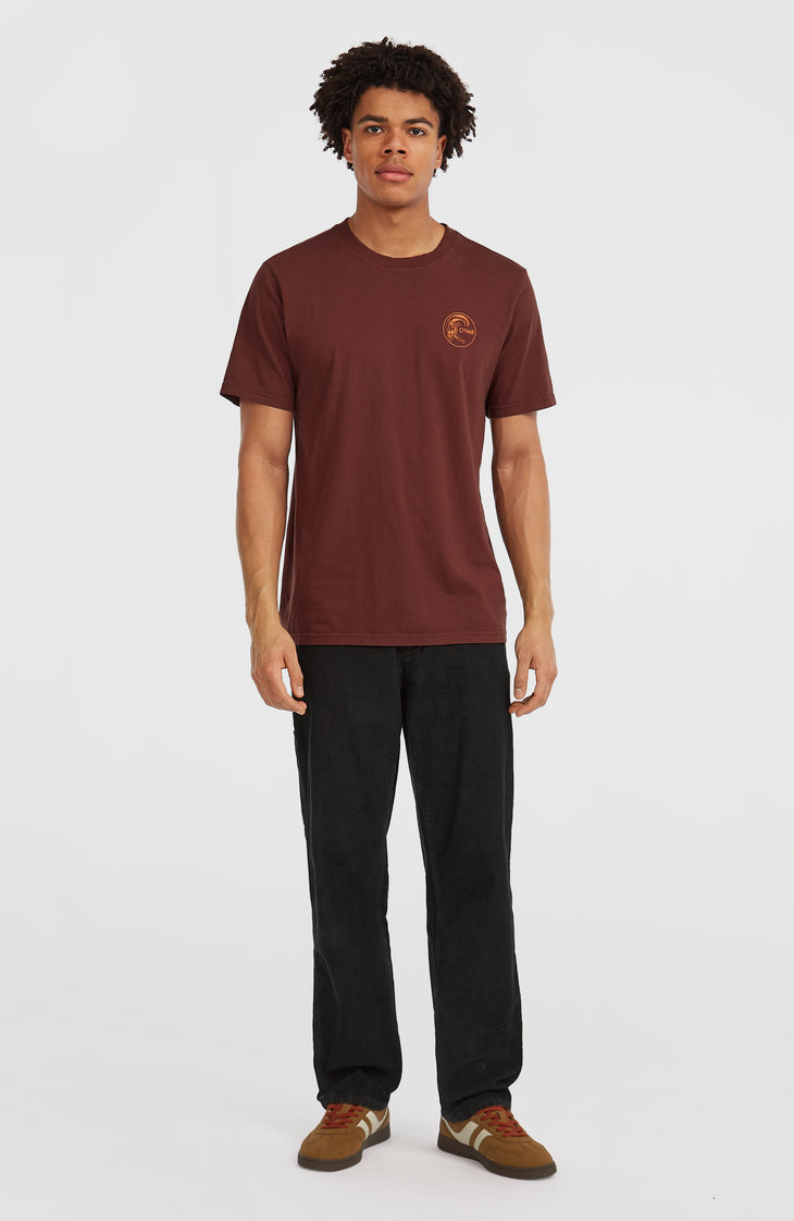 T-shirt O'Riginals Retro Back-Print | Hazel Spice