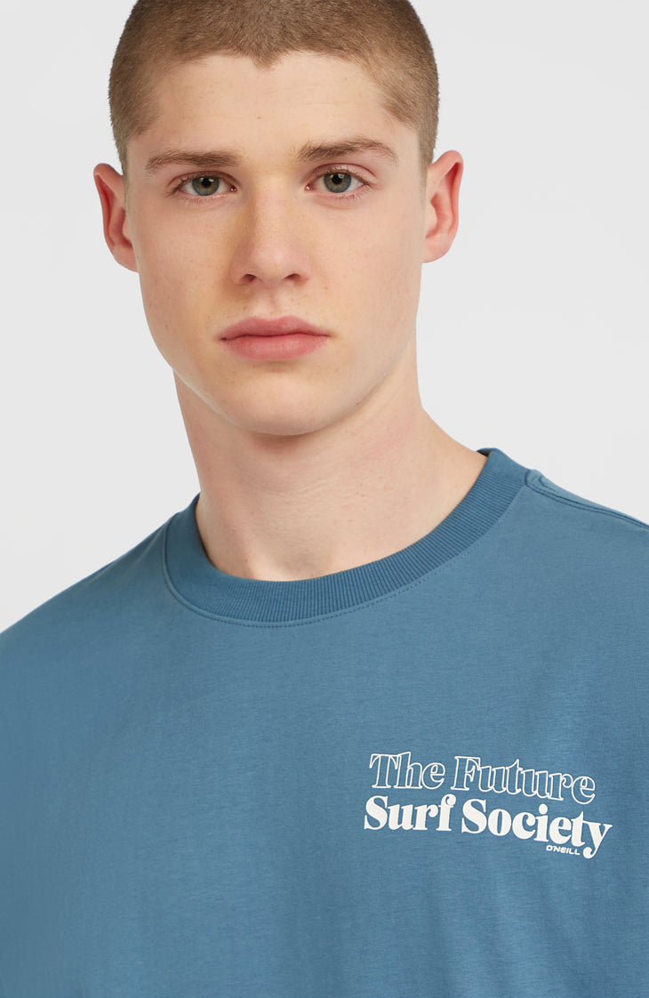 T-shirt Future Surf Society | Mozart Blue