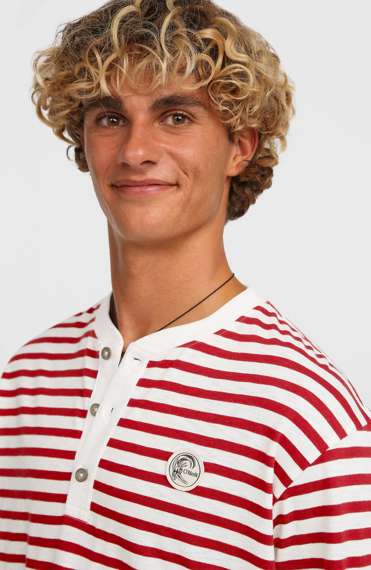 T-shirt manches longues O'Riginals | White/Red Originals Stripe