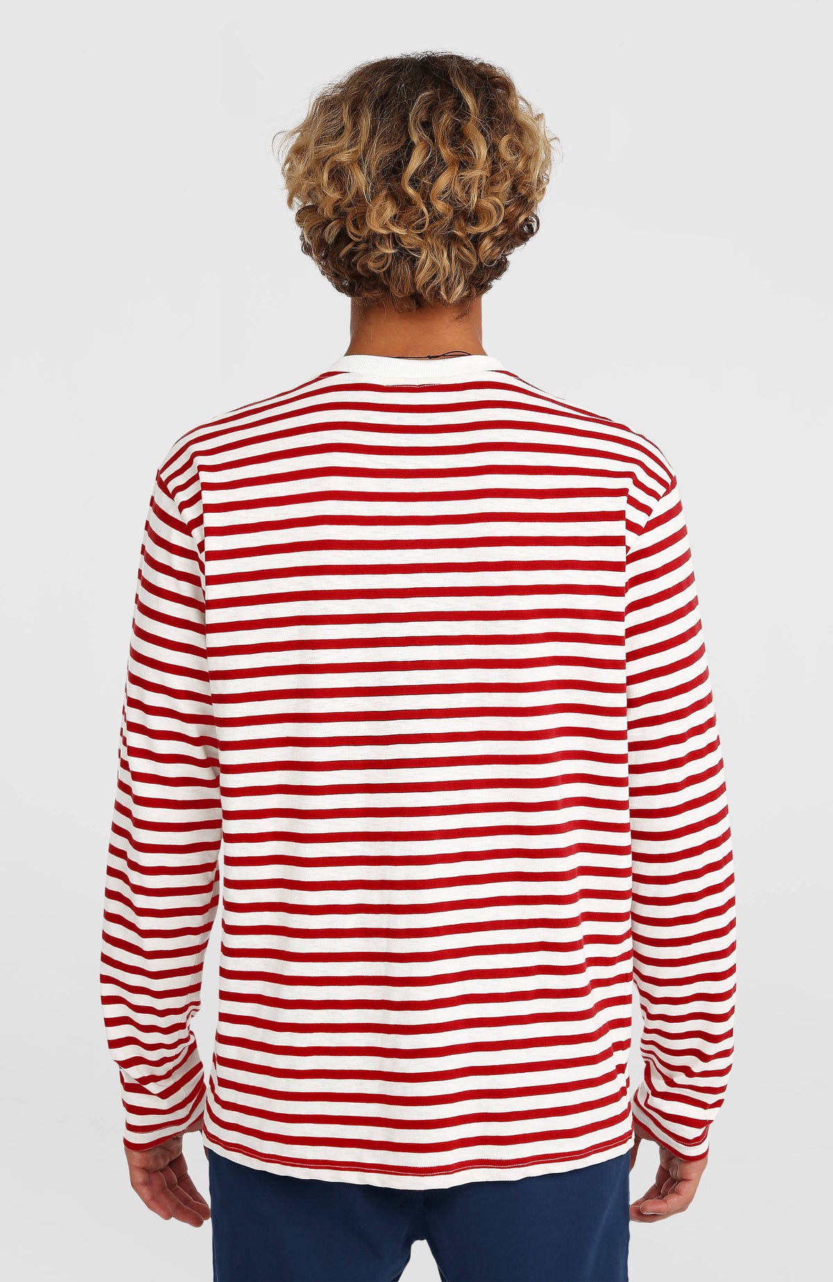 T-shirt manches longues O'Riginals | White/Red Originals Stripe