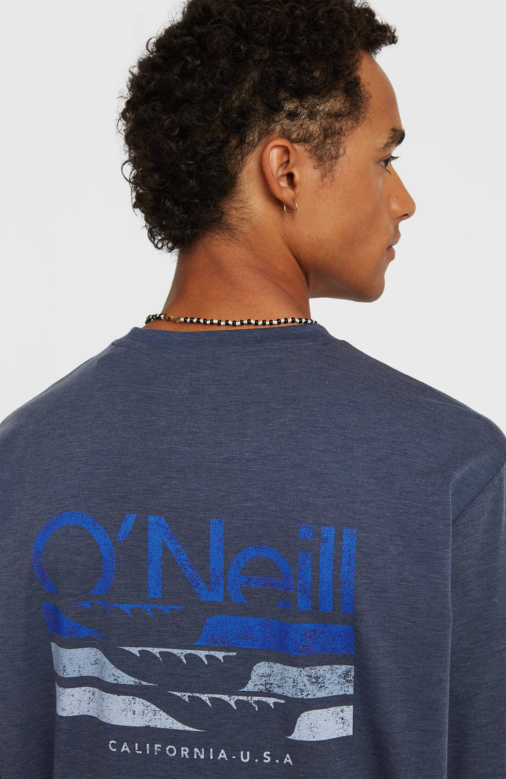 T-shirt manches longues O'Neill Hybrid Polygiene | English Evening