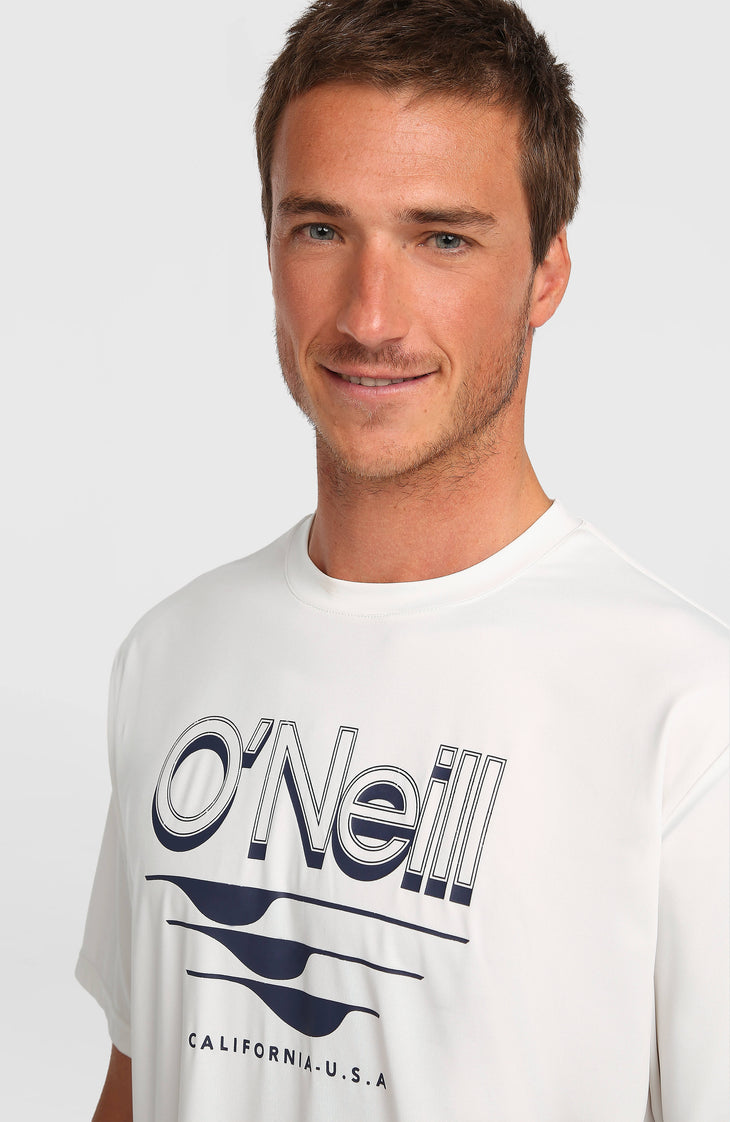 T-shirt O'Neill Hybrid UPF 50+ Polygiene Graphic | Snow White