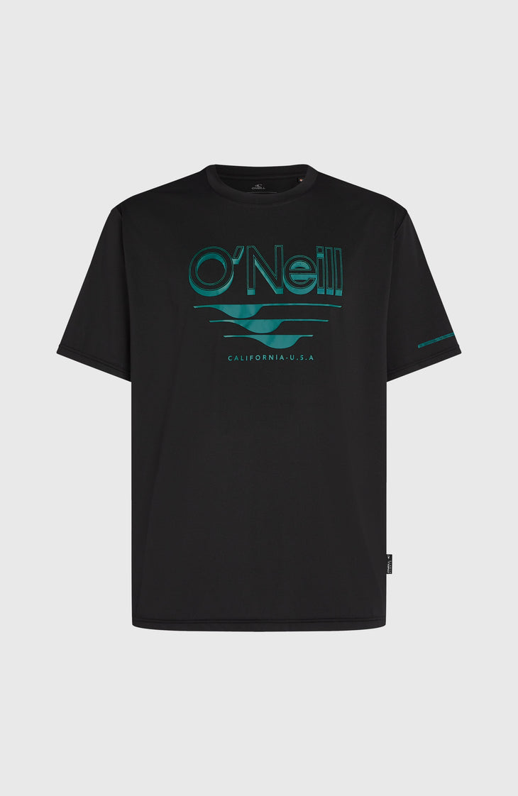 T-shirt O'Neill Hybrid UPF 50+ Polygiene Graphic | Black Out