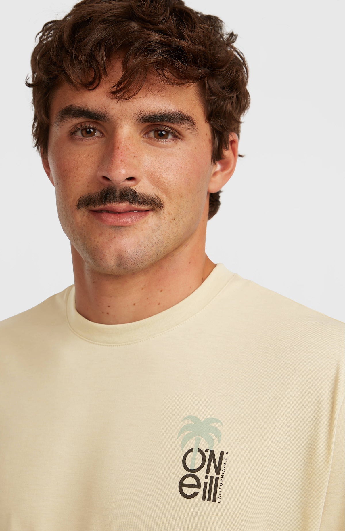 T-shirt O'Neill Hybrid Polygiene Graphic | Cocoa Sand