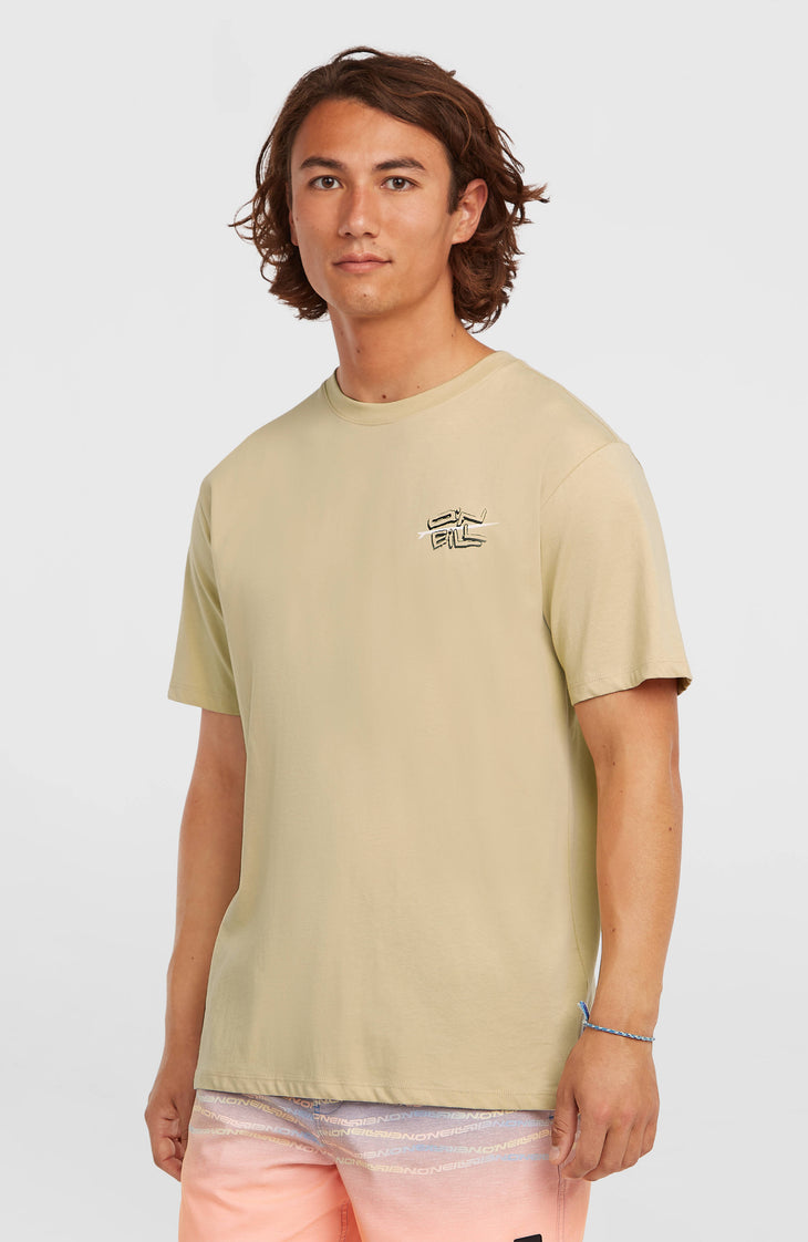 T-shirt O'Neill Retro Back-Print | Cocoa Sand