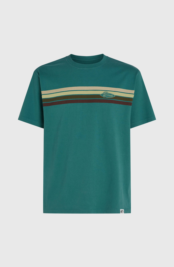 T-shirt O'Riginals Front-Stripe | Botanical Heat
