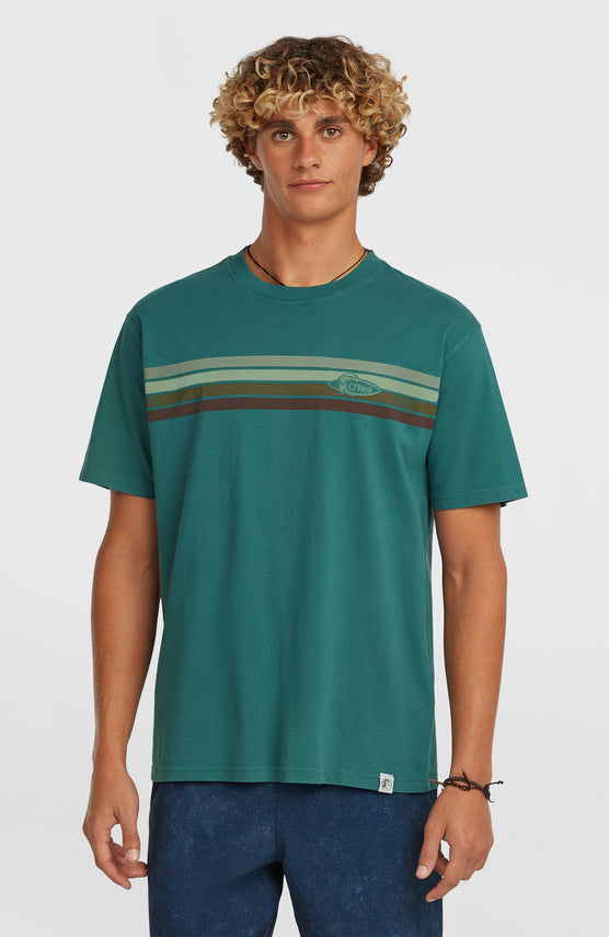 T-shirt O'Riginals Front-Stripe | Botanical Heat