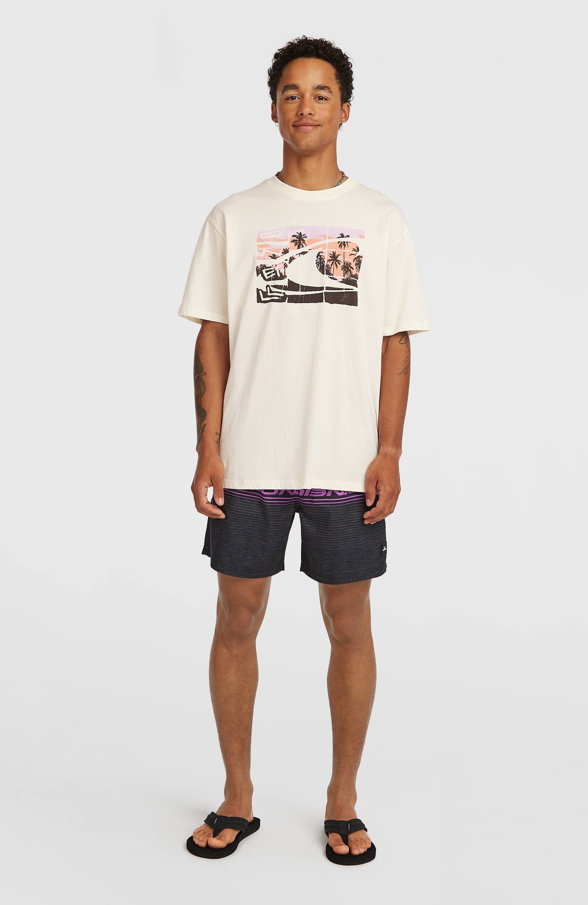 T-shirt O'Neill Gradient | Snow White