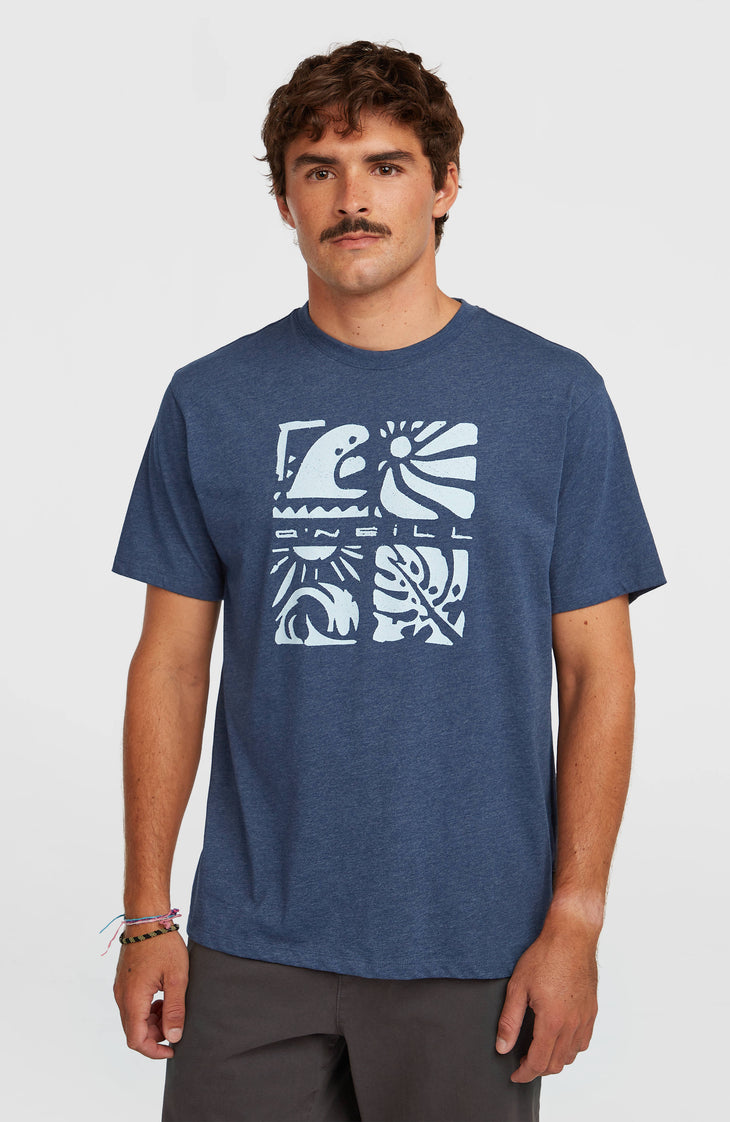 T-shirt O'Neill Melange Front-Print | English Evening