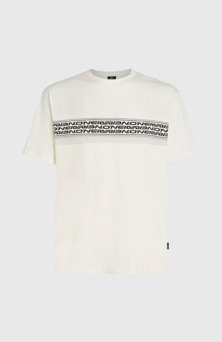 T-shirt O'Neill Logo Stripe | Snow White