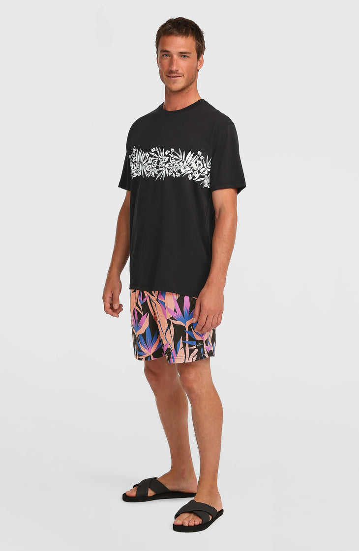 T-shirt O'Neill Uni Flower | Black Out