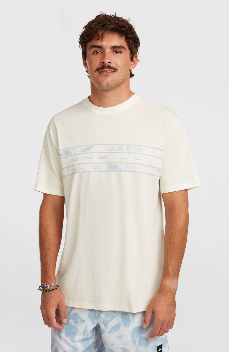 T-shirt O'Neill Flower Stripe | Snow White