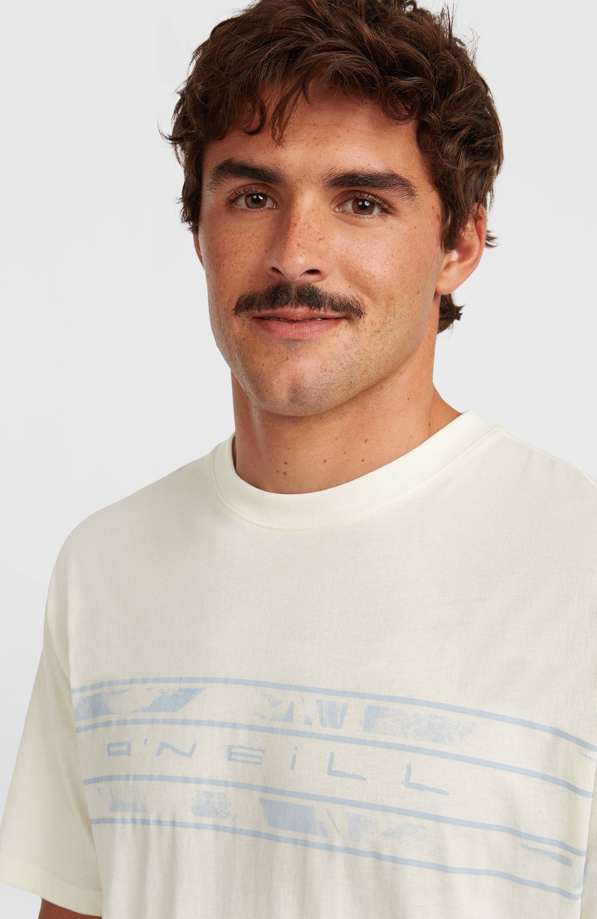 T-shirt O'Neill Flower Stripe | Snow White