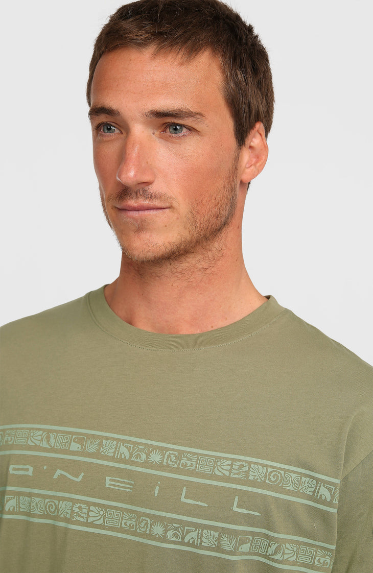 T-shirt O'Neill Flower Stripe | Avery Fern