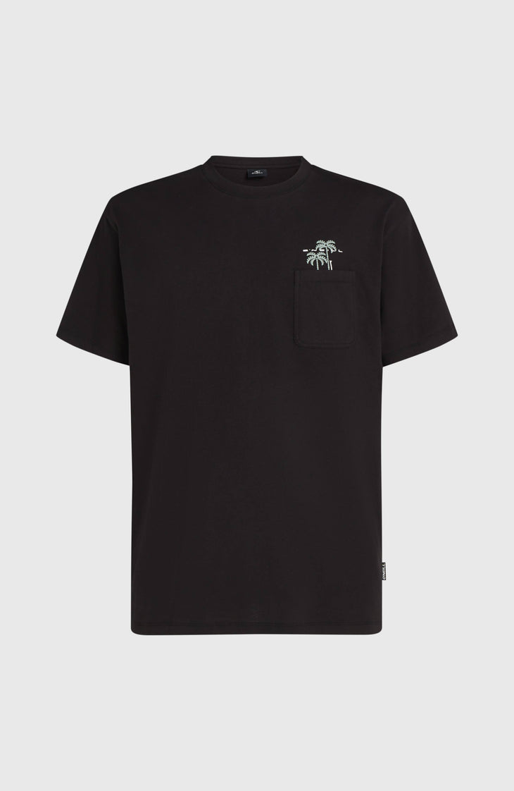 T-shirt Chest Pocket | Black Out