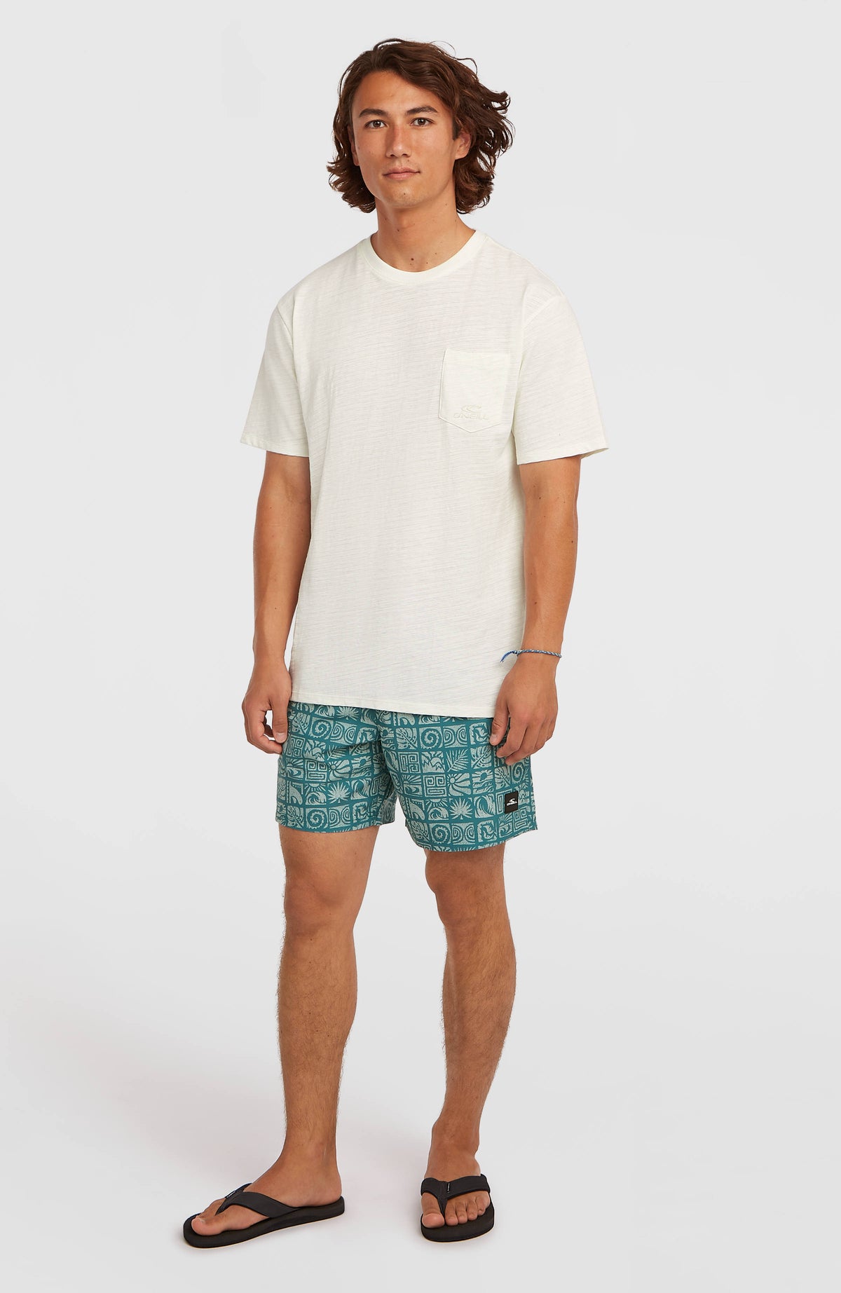 T-shirt O'Neill Slub Chest Pocket | Snow White