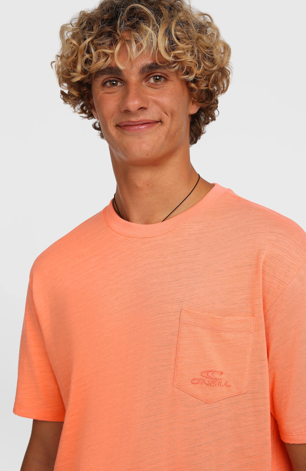 T-shirt O'Neill Slub Chest Pocket | Funky Peach