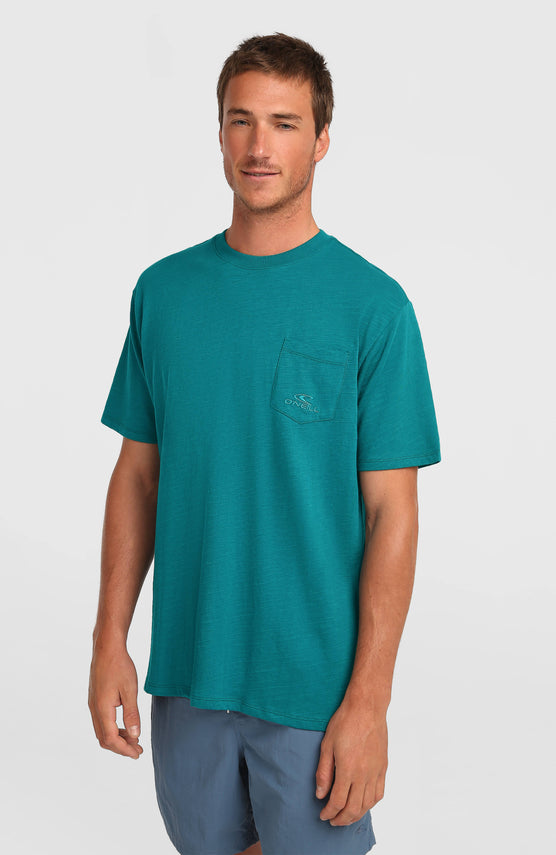T-shirt O'Neill Slub Chest Pocket | Botanical Heat
