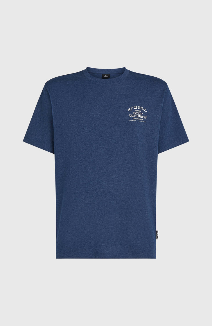T-shirt Melange Chest-Print | English Evening