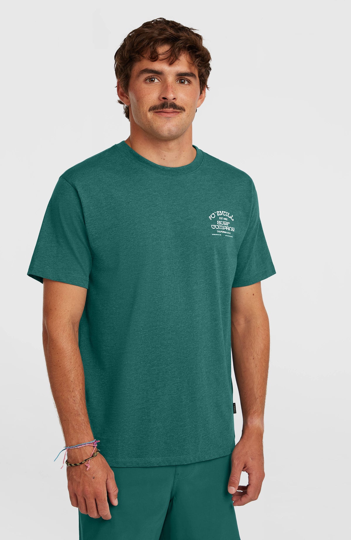 T-shirt Melange Chest-Print | Botanical Heat