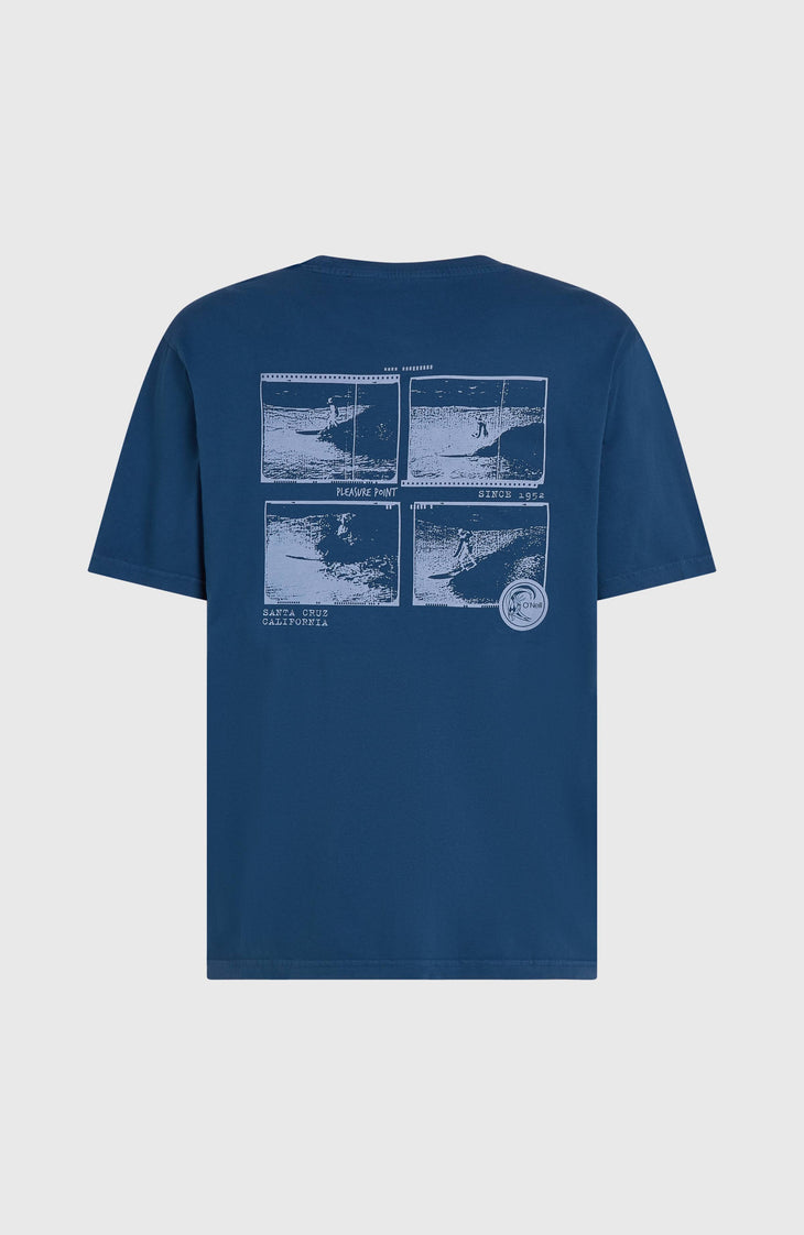 T-shirt O'Riginals Retro Back-Print | Regal Blue