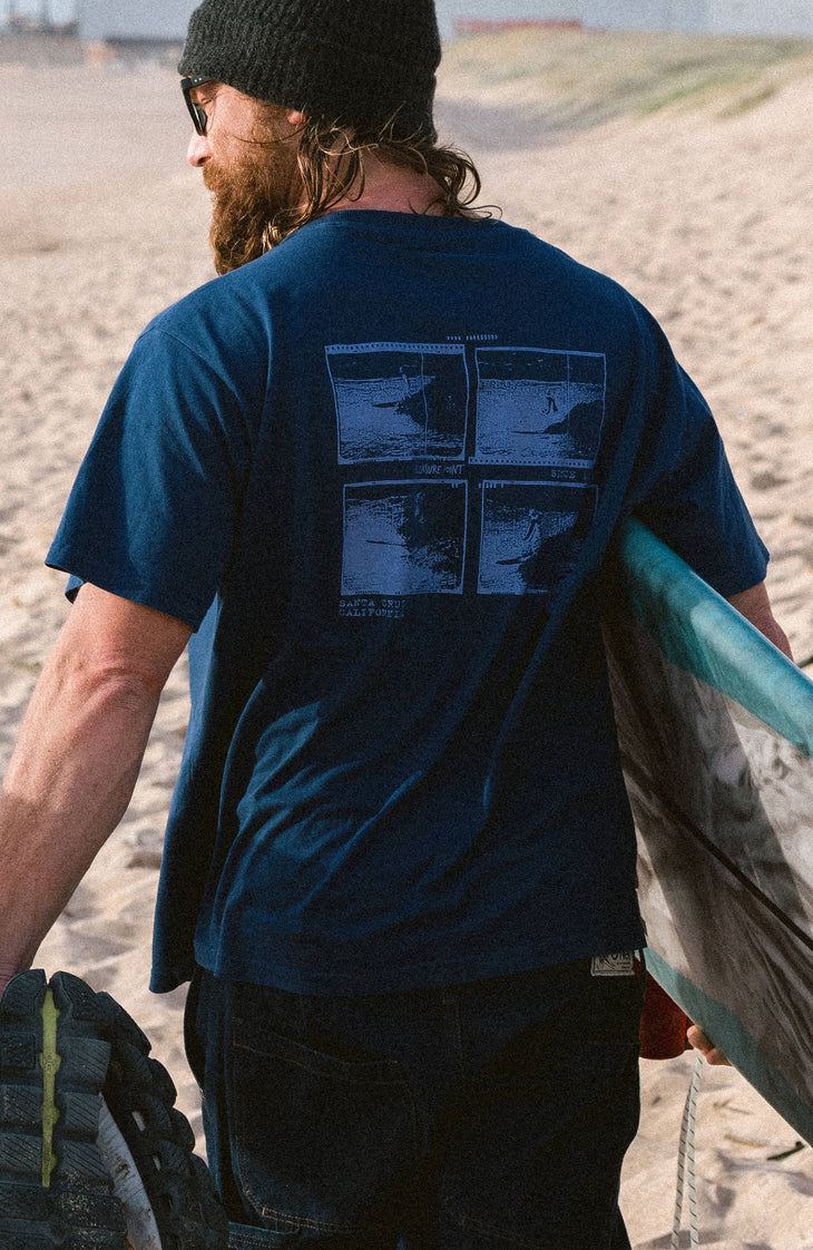 T-shirt O'Riginals Retro Back-Print | Regal Blue