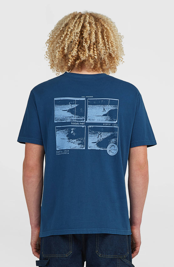 T-shirt O'Riginals Retro Back-Print | Regal Blue