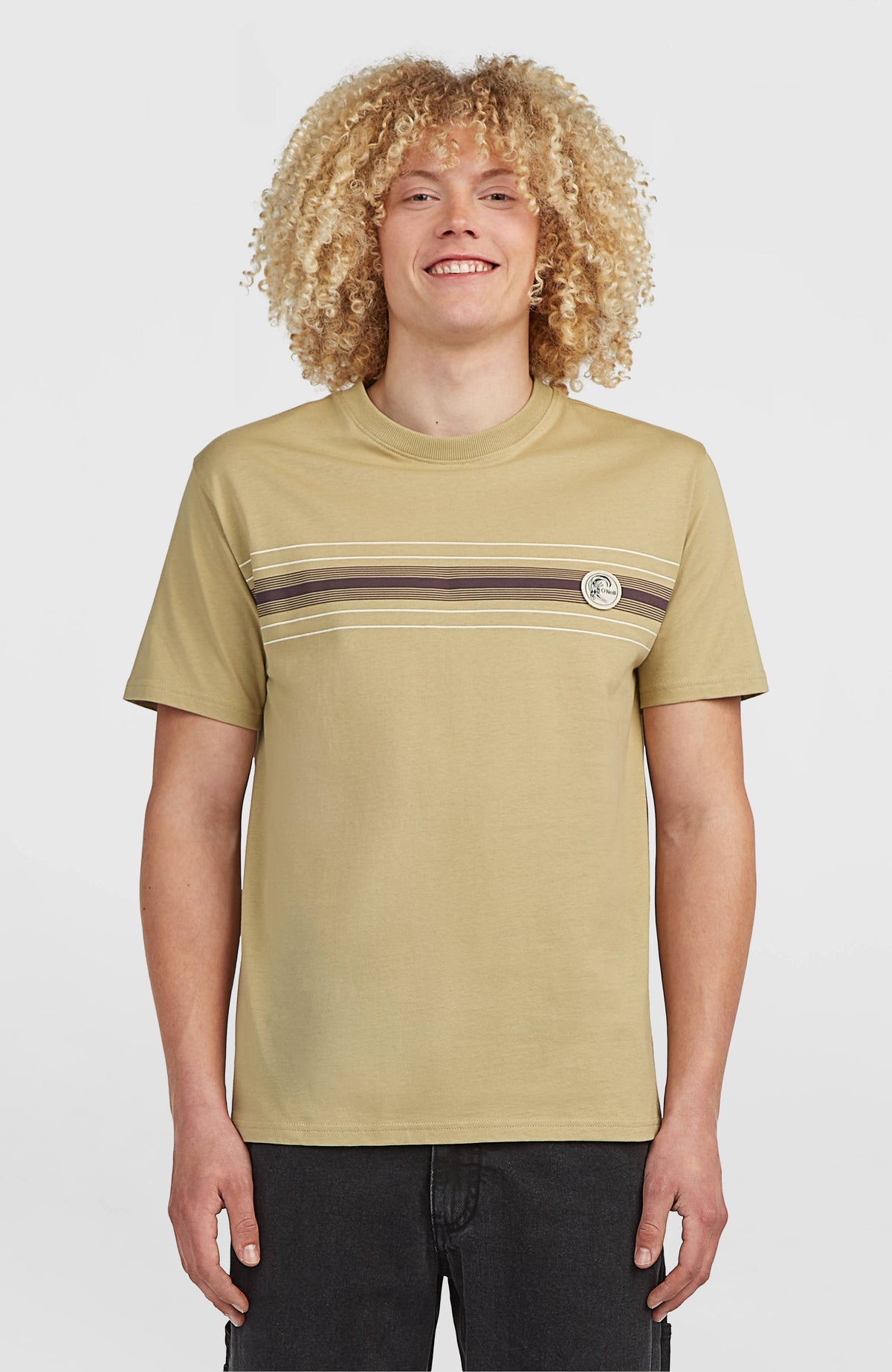 T-shirt O'Riginals Stripe | Olive Blush