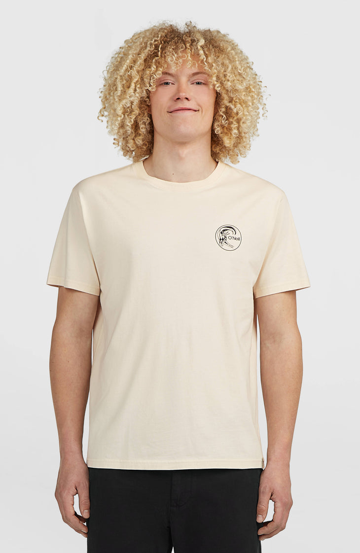T-shirt O'Riginals Back-Print | Linen White