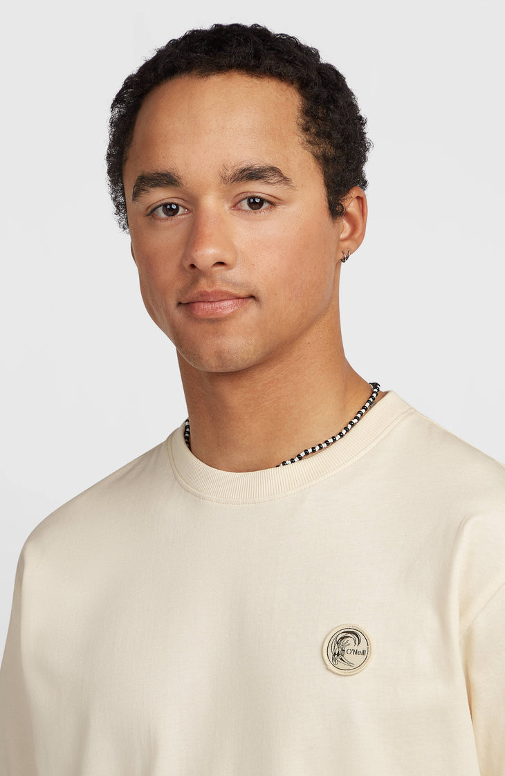 T-shirt O'Riginals Badge | Linen White