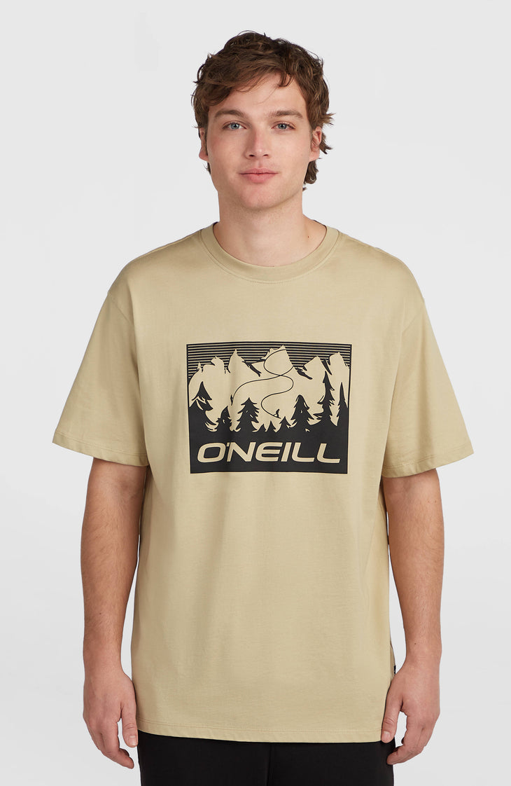 T-shirt O'Neill Must-Have Front-Print | Olive Blush