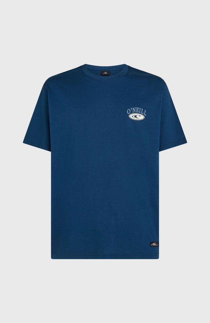 T-shirt Muir Chest Print | Regal Blue