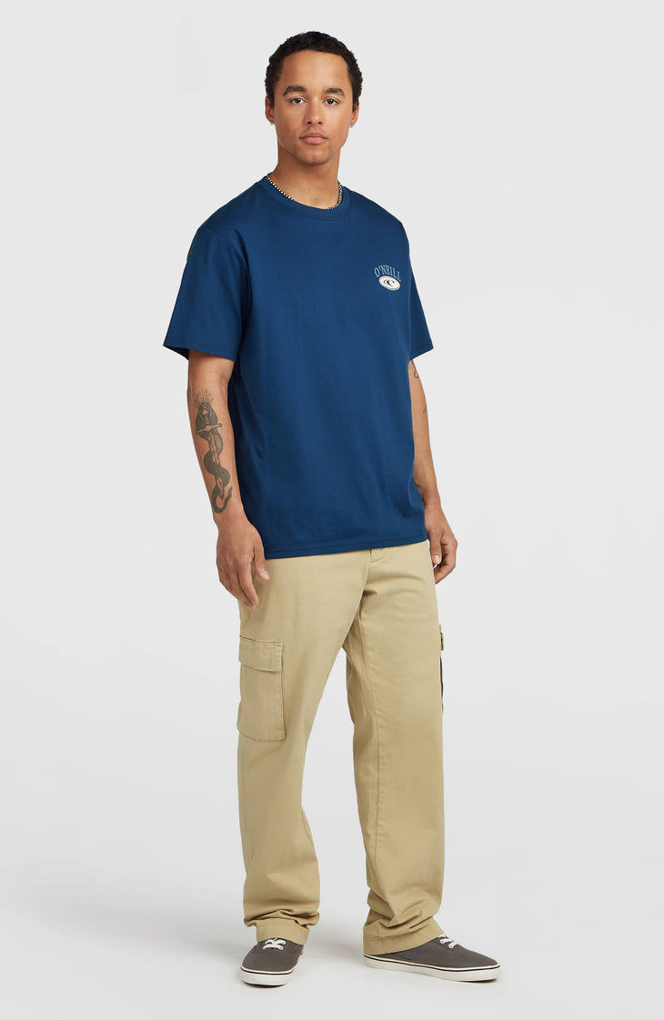 T-shirt Muir Chest Print | Regal Blue