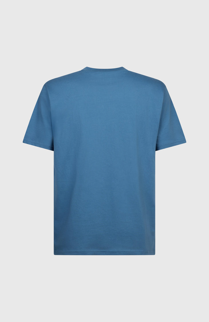 T-shirt O'Riginals Chest Print | Copen Blue