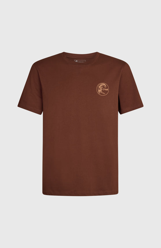 T-shirt O'Riginals Retro Back-Print | Hazel Spice